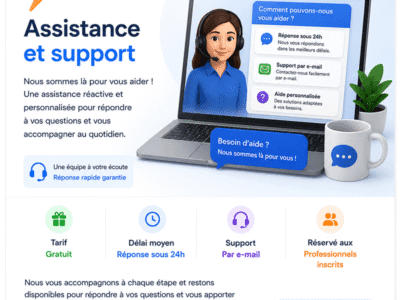⚡ Assistance et support
