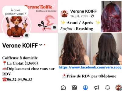 Coiffeuse à domicile