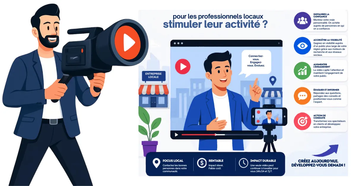 Pourquoi la vidéo est devenue l’arme absolue des professionnels locaux pour booster leur activité ? 1 la vidéo est devenue l’arme absolue des professionnels locaux