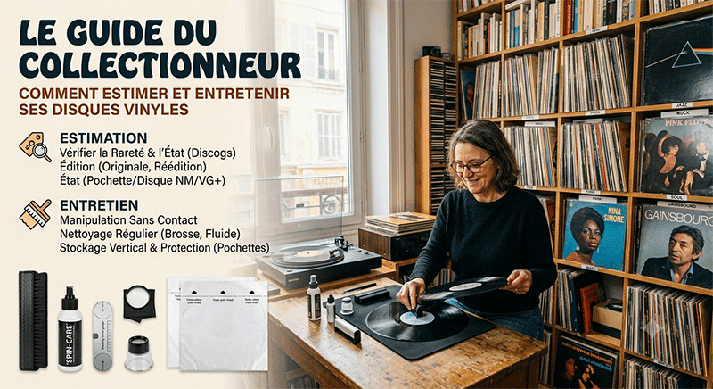 Le guide du collectionneur : comment estimer et entretenir ses disques vinyles ? 1 Le guide du collectionneur : comment estimer et entretenir ses disques vinyles ?
