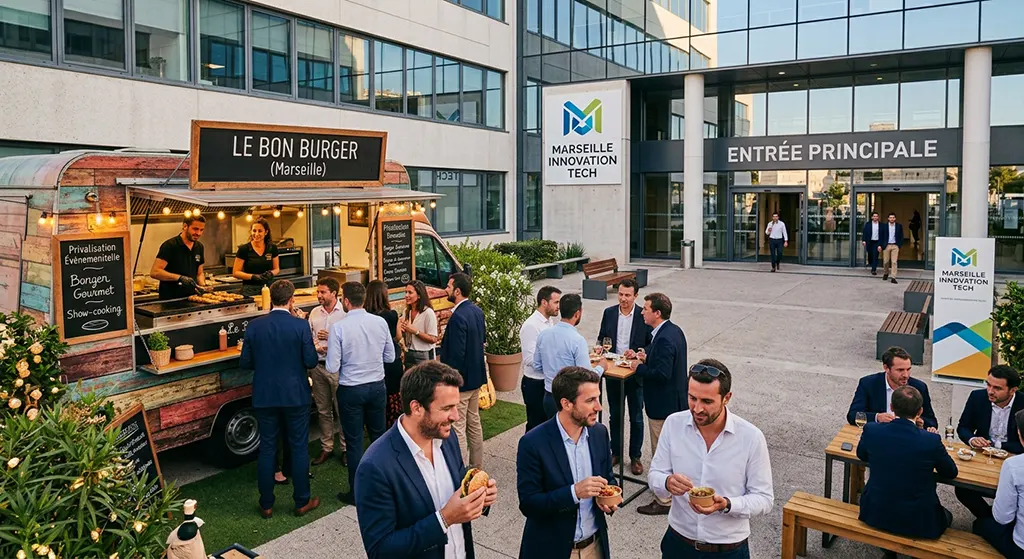 Food truck pour événement : le guide pour une prestation réussie 1 Food truck en entreprise