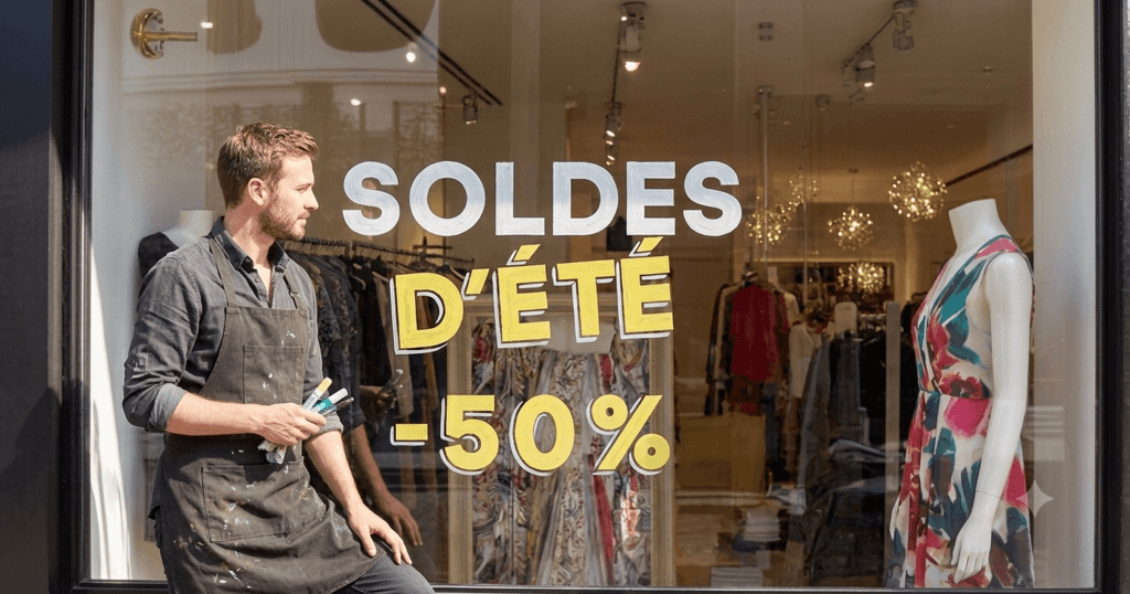 Peinture sur vitre pour vitrine de commerce : l'art d'attirer l'œil et de booster vos ventes 2 Peinture sur vitre pour vitrine de commerce