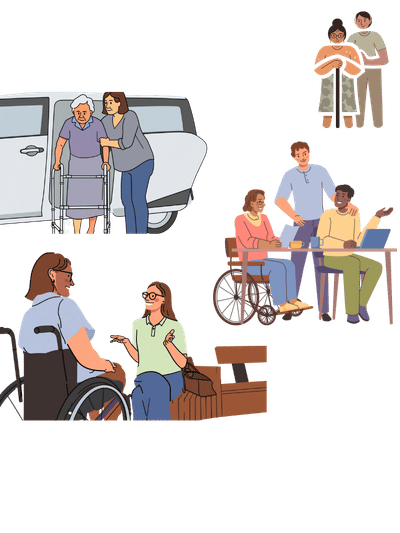 🧑‍🤝‍🧑 Accompagnement des personnes en dehors de leur domicile