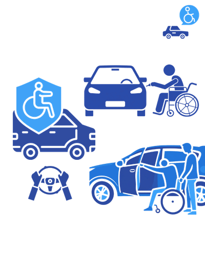 🚐 Conduite du véhicule des personnes ayant des difficultés de mobilité