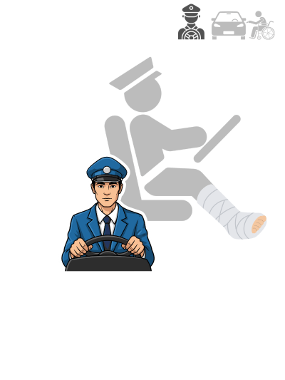 🚗 Conduite du véhicule des personnes en cas d’invalidité temporaire
