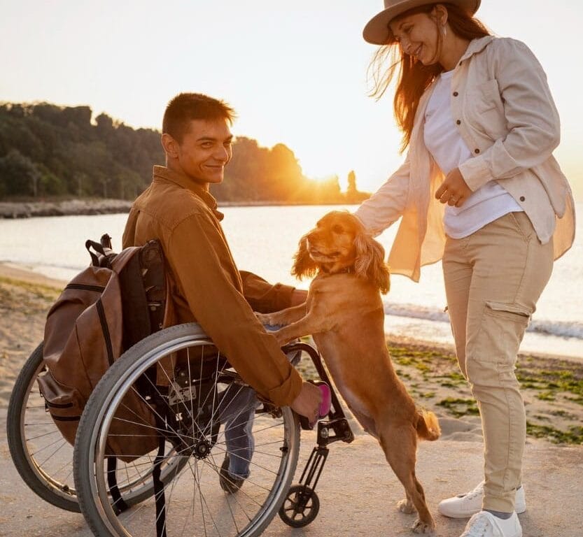Soins et promenades d’animaux de compagnie pour les personnes dépendantes